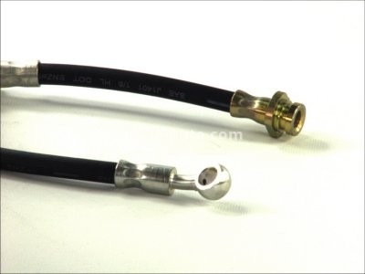 Furtun frâna ABE, față, dreapta / stânga, (lungime 433mm, diametru 10mm, M10x1/M10x1) pentru: OPEL AGILA; SUZUKI WAGON R+ 1.0/1.2/1.3D 02.98-12.07