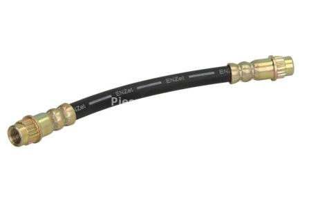 Furtun frâna ABE, spate, dreapta / stânga, (lungime 165mm, M10x1/M10x1) pentru: RENAULT CLIO II, CLIO II/HATCHBACK, THALIA I, THALIA II, THALIA III 1.2-2.0 09.98-