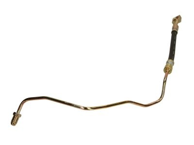 Furtun frâna ABE, spate, dreapta, (lungime 615mm, M10x1/M10x1) pentru: SEAT CORDOBA VARIO; VW POLO, POLO III CLASSIC 1.0-1.9D 06.96-12.02