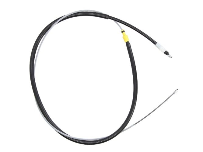 Cablu frână de mână ADRIAUTO, spate, dreapta / stânga (2398mm /1300mm) pentru: CITROEN BERLINGO, BERLINGO MULTISPACE, BERLINGO/MINIVAN; PEUGEOT PARTNER, PARTNER TEPEE, PARTNER/MINIVAN 1.2-Electric 04.08-