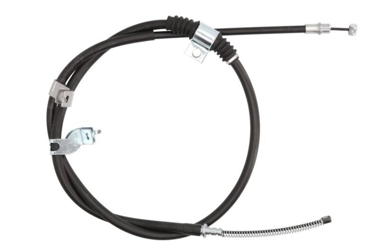 Cablu frână de mână ADRIAUTO, spate, dreapta (1645mm /1435mm) pentru: CITROEN C-CROSSER, C-CROSSER ENTERPRISE; MITSUBISHI OUTLANDER II; PEUGEOT 4007 2.0D-3.0 11.06-