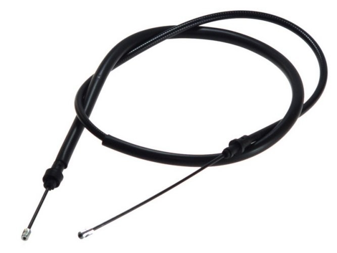 Cablu frână de mână ADRIAUTO, spate, stânga (1745mm /1405mm) pentru: CITROEN BERLINGO, BERLINGO/MINIVAN; PEUGEOT PARTNER, PARTNER/MINIVAN 1.1-Electric 05.96-12.15