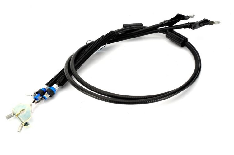 Cablu frână de mână ADRIAUTO, mijloc/spate, dreapta / stânga (1490mm /1388mm /1440mm /1340mm) pentru: DODGE CARAVAN; FORD FOCUS II 1.6-3.3 02.00-09.12
