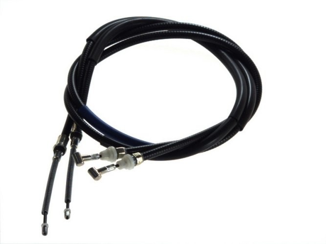 Cablu frână de mână ADRIAUTO, spate, dreapta / stânga (1655mm /1445mm /1580mm /1400mm) pentru: FORD FIESTA IV, KA, PUMA; MAZDA 121 III 1.0-1.8D 08.95-11.08