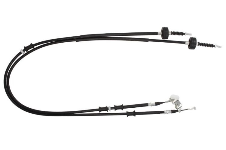 Cablu frână de mână ABE, spate, dreapta / stânga (1592mm /1592mm) pentru: OPEL ASTRA G, ASTRA G CLASSIC, ASTRA G/KOMBI 1.2-2.2D 02.98-12.09
