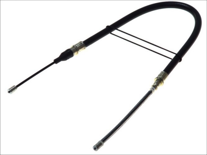 Cablu frână de mână ADRIAUTO, spate, dreapta / stânga (635mm /365mm) pentru: VW POLO, POLO CLASSIC, POLO II 1.0-1.4D 10.81-09.94