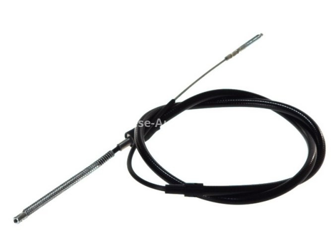 Cablu frână de mână ADRIAUTO, spate, dreapta / stânga (1510mm /965mm) pentru: VW POLO, POLO III, POLO III CLASSIC, POLO IV, POLO/HATCHBACK 1.0-1.9D 10.94-04.12