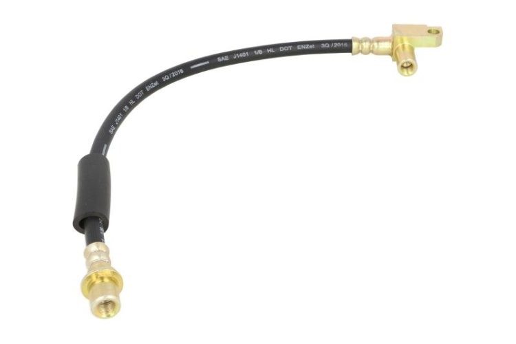 Furtun frâna ABE, spate, dreapta / stânga, (lungime 437mm, M10x1/M10x1) pentru: FORD P 100 II, TRANSIT 1.8D-2.5D 09.85-06.00