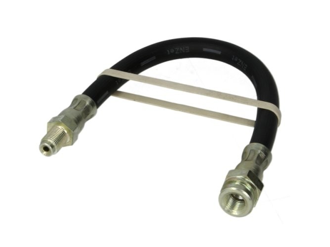 Furtun frâna ABE, spate, dreapta / stânga, (lungime 267mm, M10x1/M10x1) pentru: MITSUBISHI ECLIPSE II, ECLIPSE III, GALANT VI, GALANT VII, L 300 III, L200 1.5-3.0 11.86-01.08