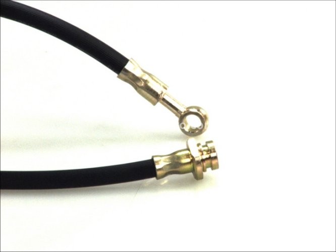 Furtun frâna ABE, spate, dreapta / stânga, (lungime 557mm, diametru 10mm, M10x1) pentru: NISSAN ALMERA I 1.4-2.0D 07.95-07.00