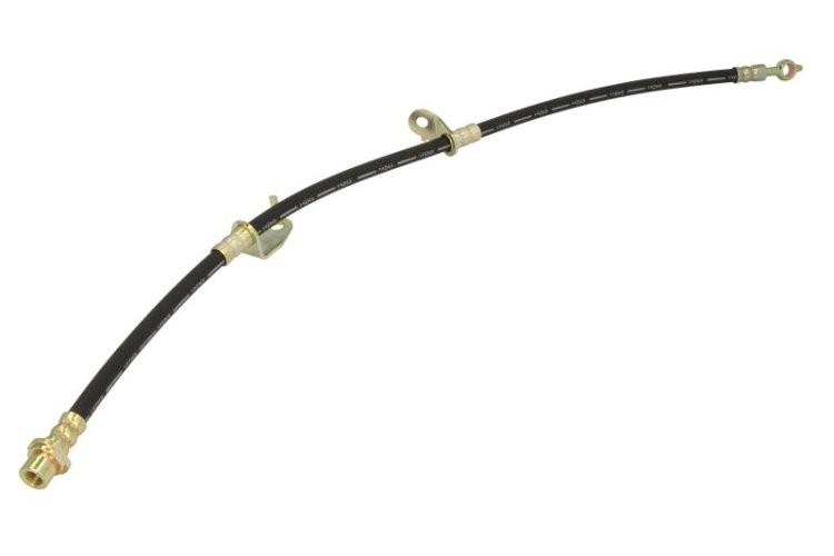 Furtun frâna ABE, față, stânga, (lungime 690mm, M10x1) pentru: TOYOTA AURIS, COROLLA, MARK X ZIO I, PRIUS PLUS, VERSO 1.4-3.5 10.06-