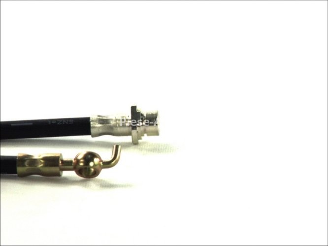 Furtun frâna ABE, spate, dreapta / stânga, (lungime 275mm, F10x1/M10x1) pentru: TOYOTA BB I, COROLLA, FORTUNER, HILUX, IST, PLATZ, PORTE I, PROBOX / SUCCEED, RAUM 1.0-4.0 05.92-